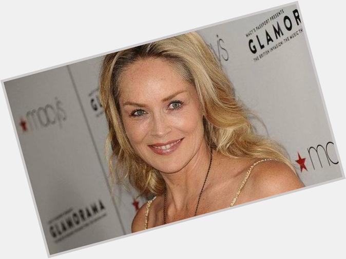 HAPPY BIRTHDAY to our Dear Partner and Godmother of our Sons: Sharon Stone! 