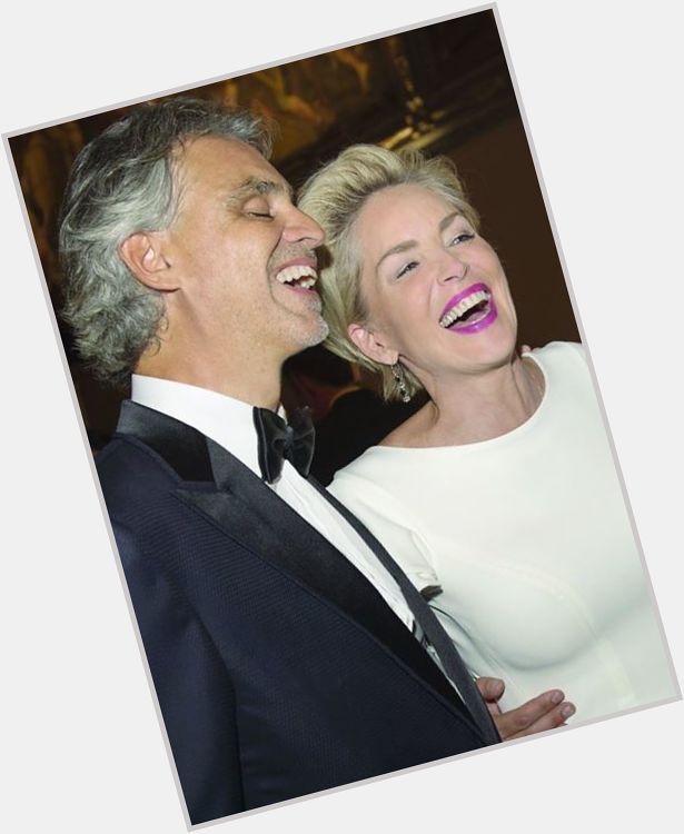 A truly enchanting woman with a generous soul: happy birthday Sharon Stone
Andrea Bocelli 