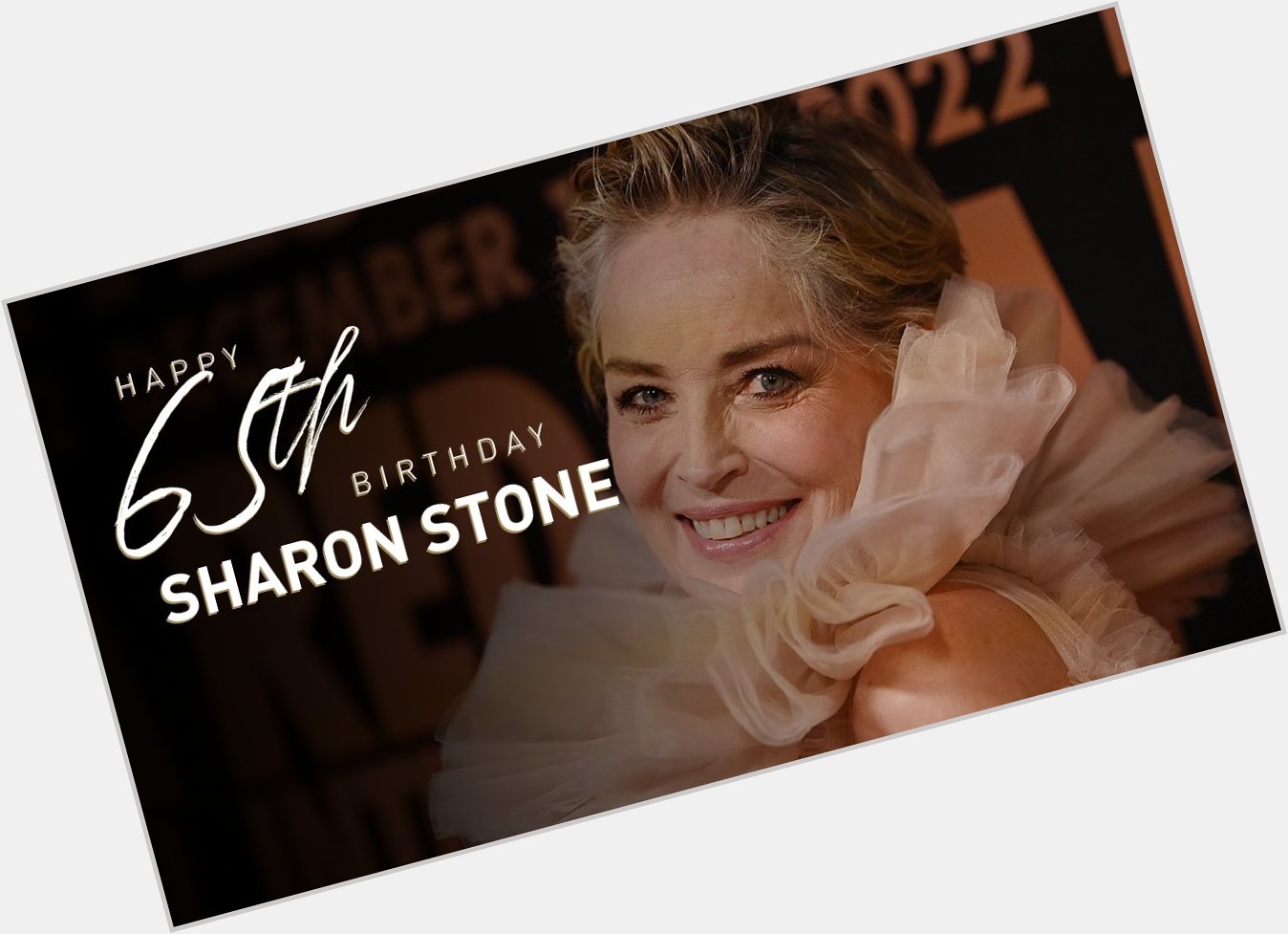 Happy 65th birthday Sharon Stone!

Read her tribute here:  