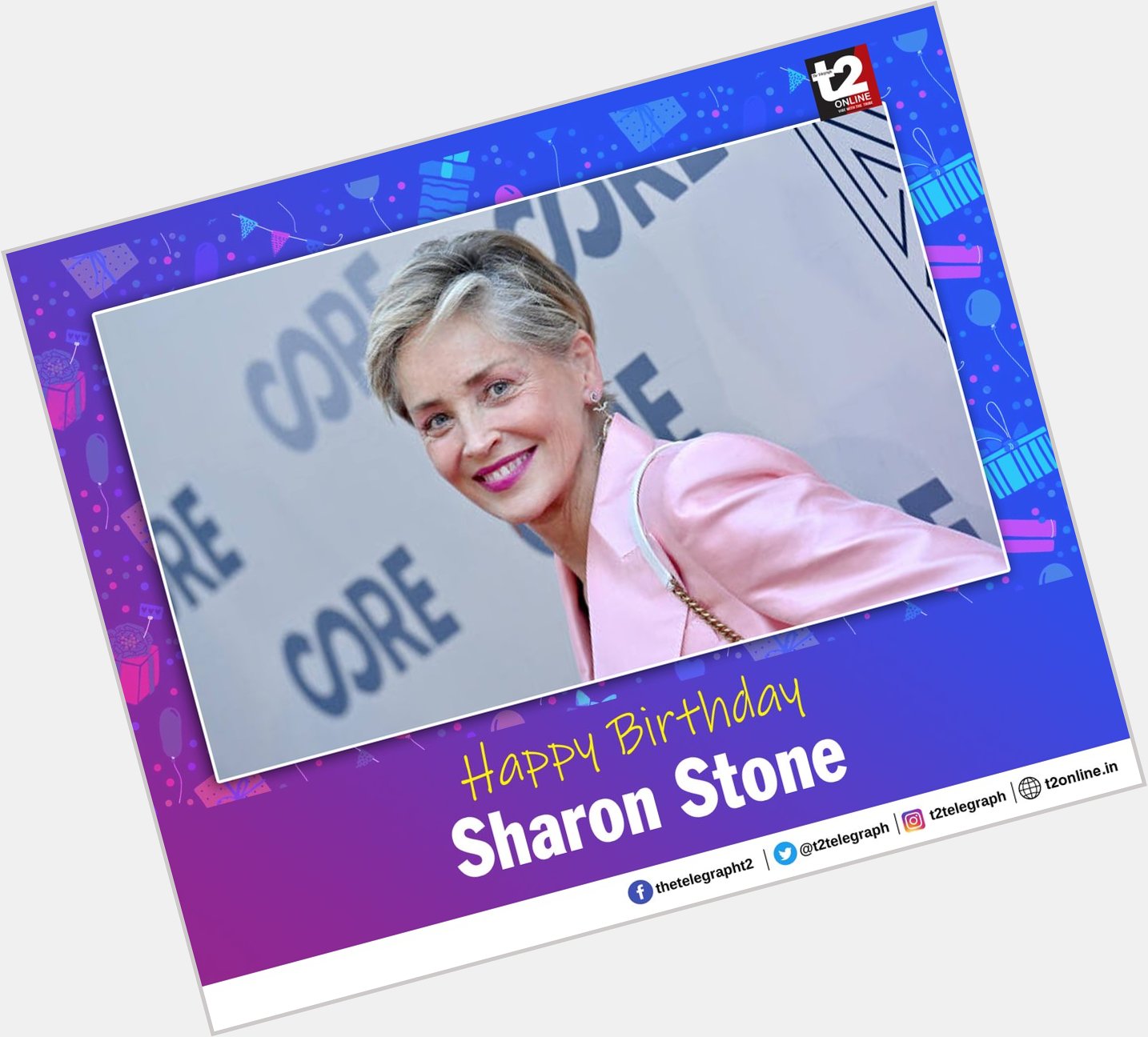 Here\s wishing the bold and beautiful Sharon Stone a very happy birthday 