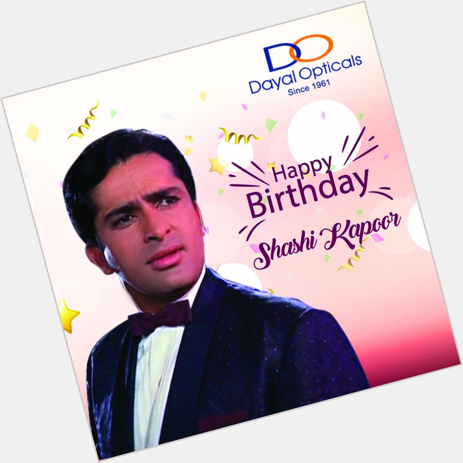  wishes the veteran of bollywood Mr. Shashi Kapoor Happy Birthday! 