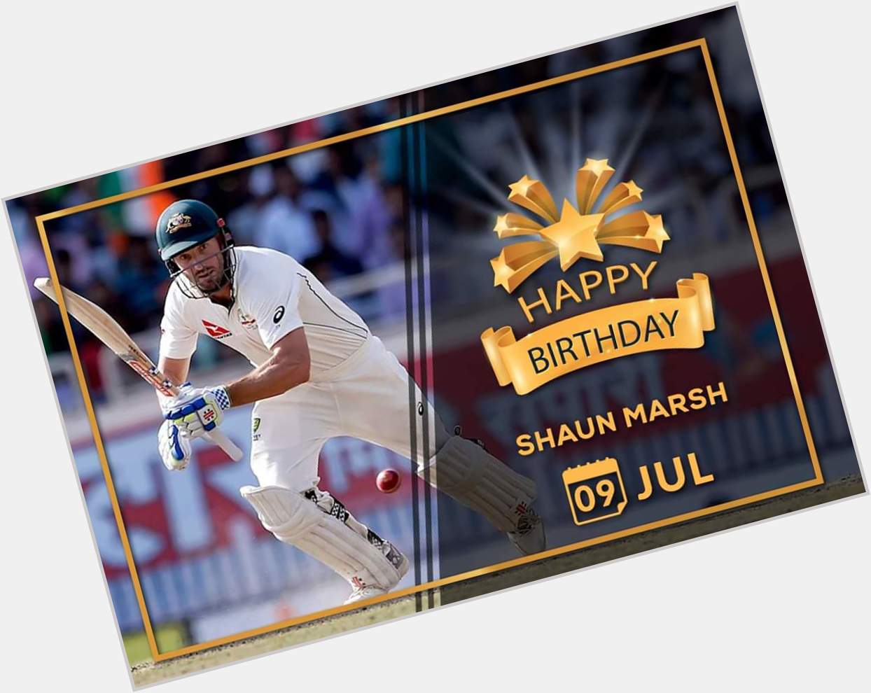 Happy Birthday Shaun Marsh 