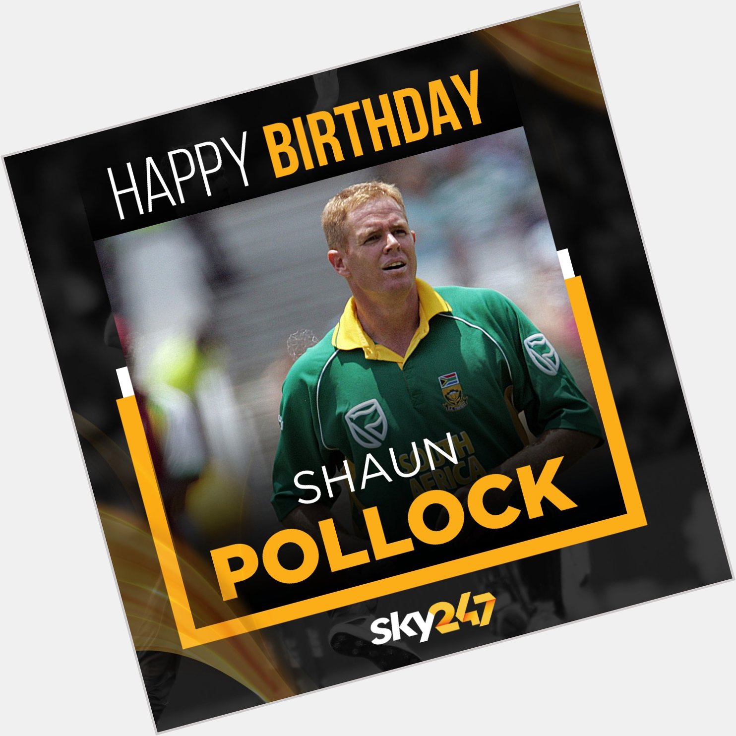 Wishing Proteas legend Shaun Pollock a very happy birthday.    