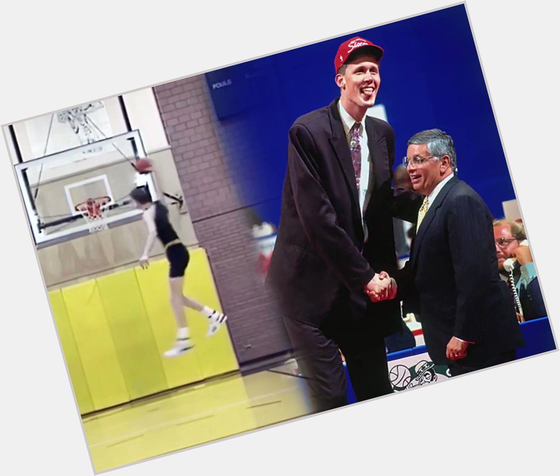 Happy birthday Shawn Bradley. Sucks what happened, so lets think back to happier times: 