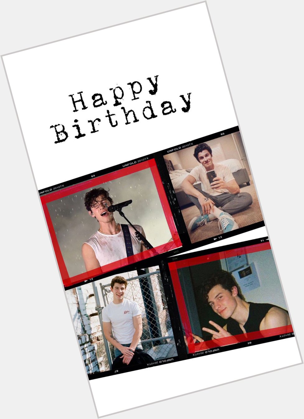 Happy Birthday Shawn Mendes     