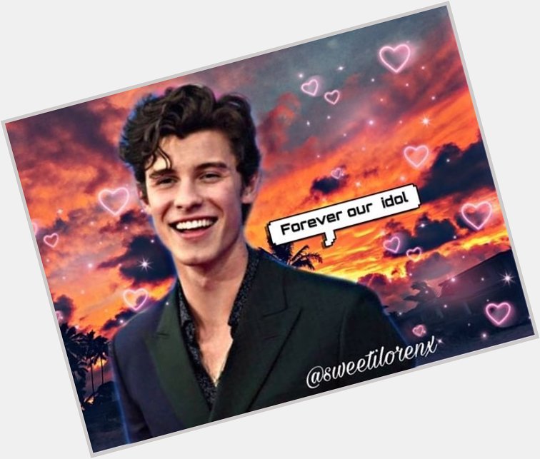 Happy birthday Shawn Mendes I love you you make us happy you re music is awesome 