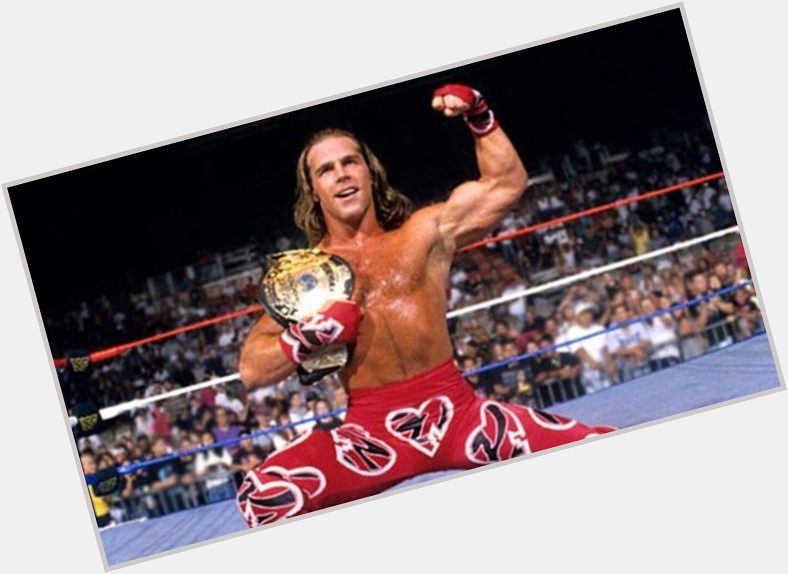 Happy 53rd birthday to Hall of Famer Shawn Michaels. 