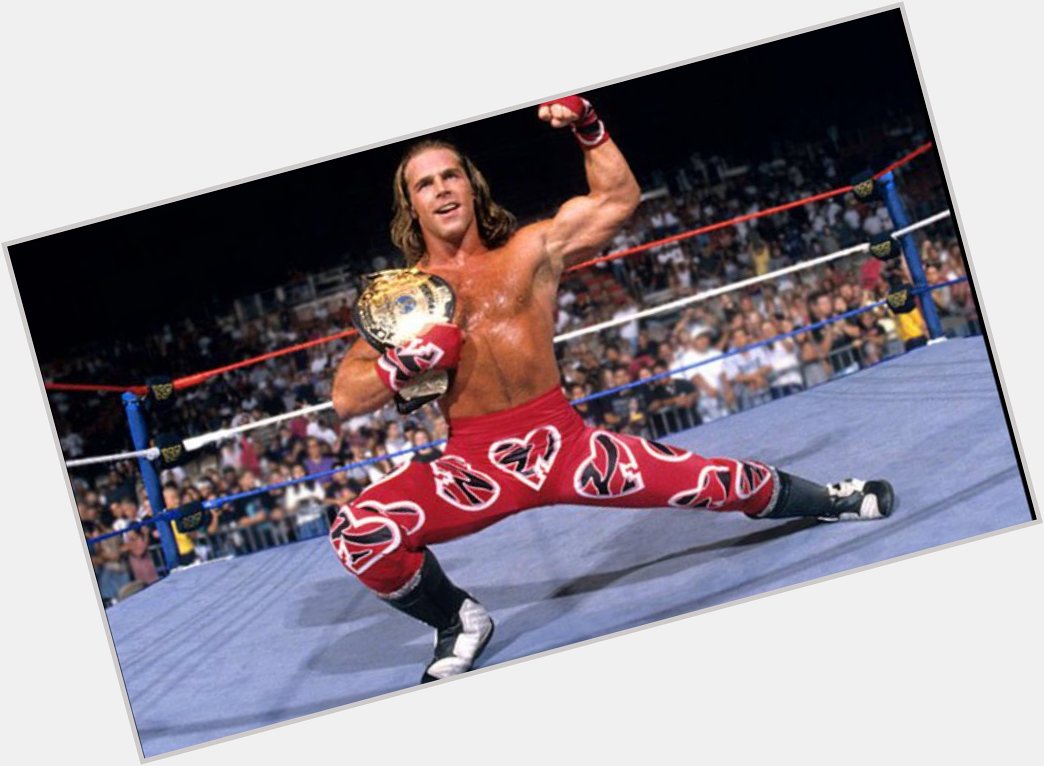 Happy 53rd Birthday to Shawn Michaels! The retired WWE person. 