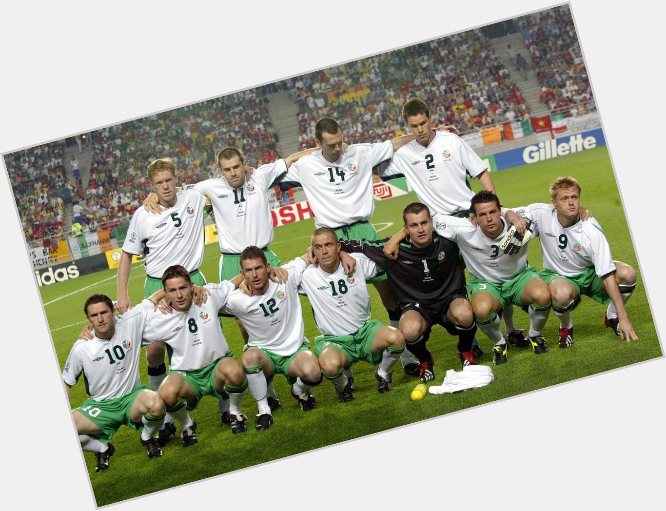 Happy 39th birthday to both Steve Finnan and Shay Given, both of whom were members of Ireland\s 2002 World Cup squad. 