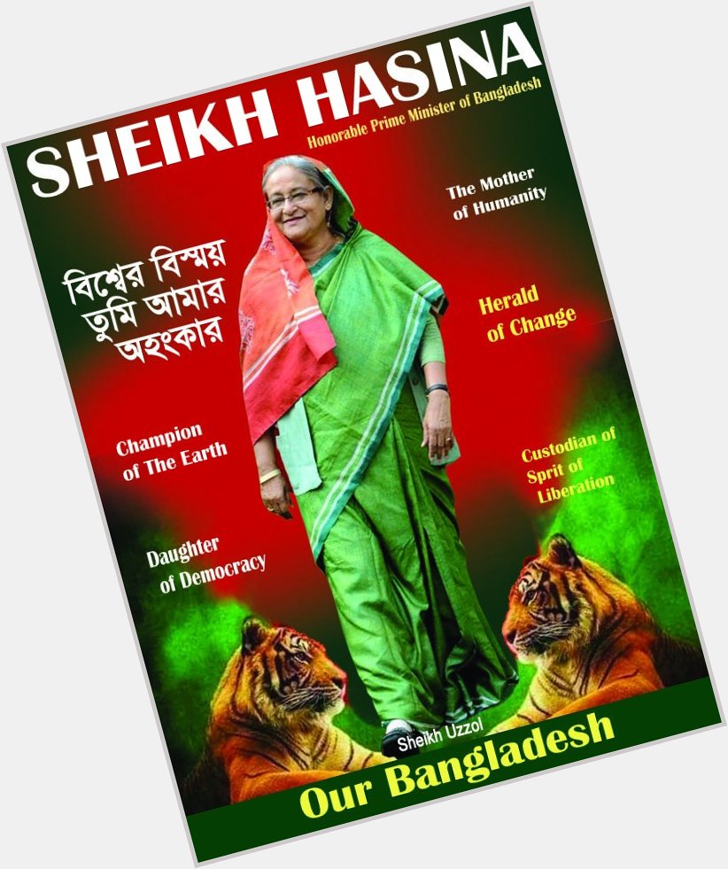 Happy birthday, bdhpm Sheikh Hasina  
