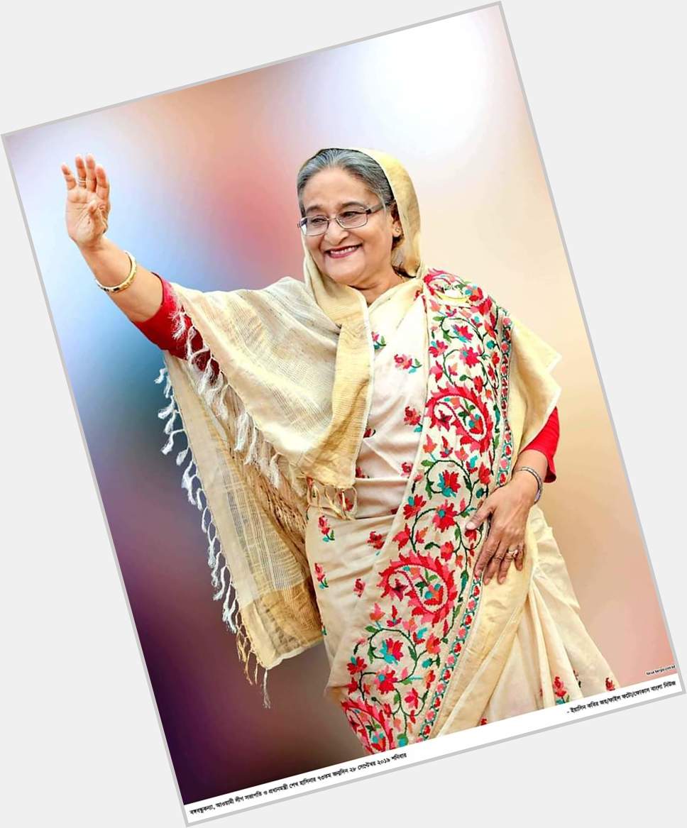 Happy birthday to you Sheikh Hasina 