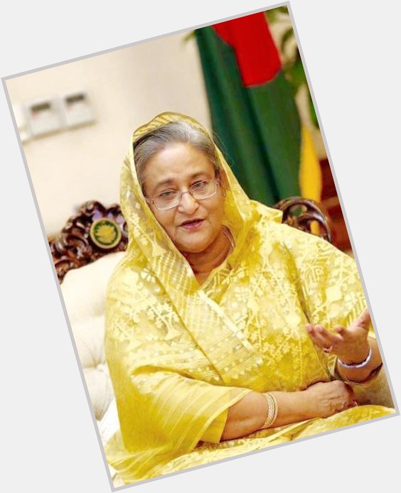 Happy 74th birthday to the Great prime minister of Bangladesh Sheikh Hasina 