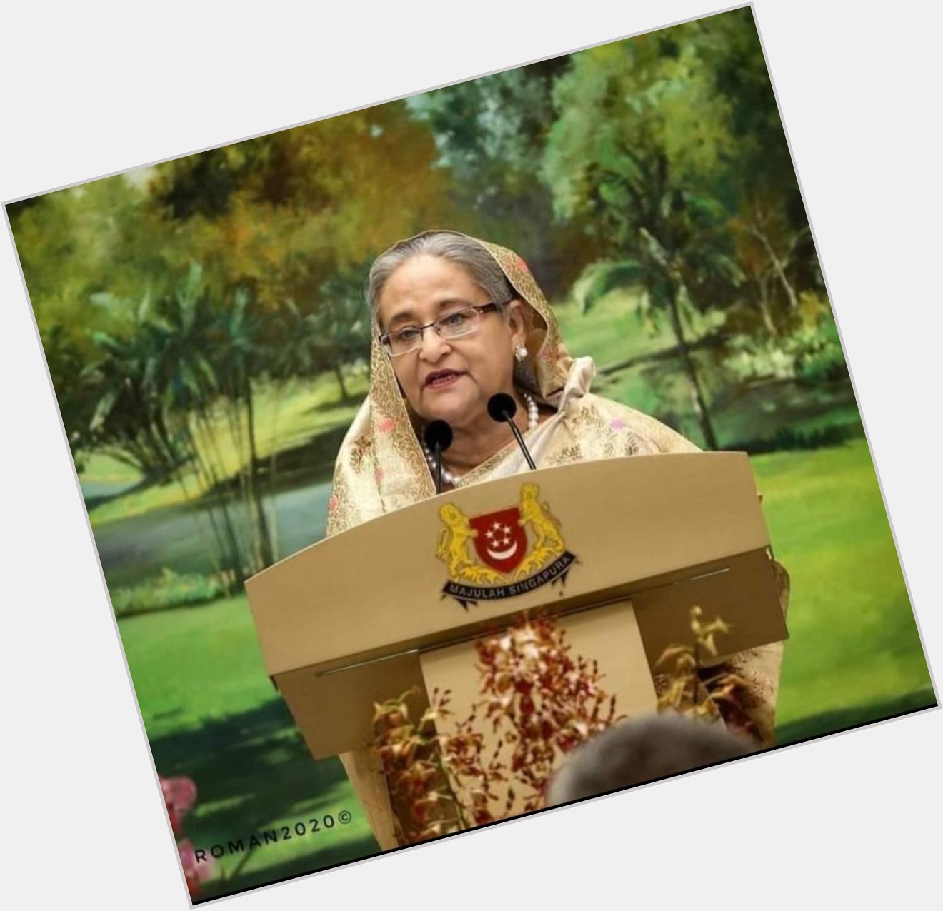            Happy Birthday Hon\ble Prime Minister Sheikh Hasina .. I wish you a long life 