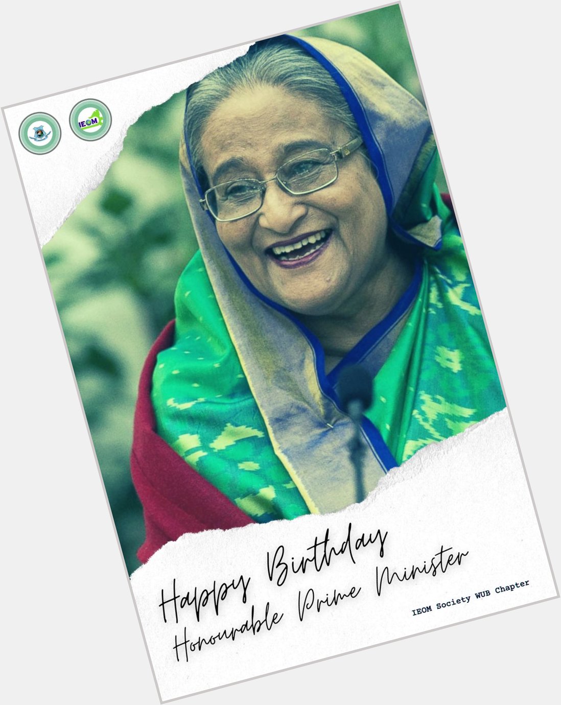 Happy Birthday, Honorable Prime Minister Sheikh Hasina! 