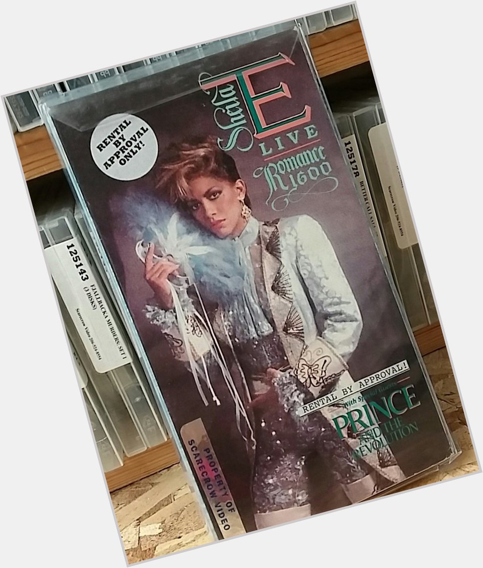 Happy birthday to the great Sheila E. Now playing a tape we didn\t even know we had! 