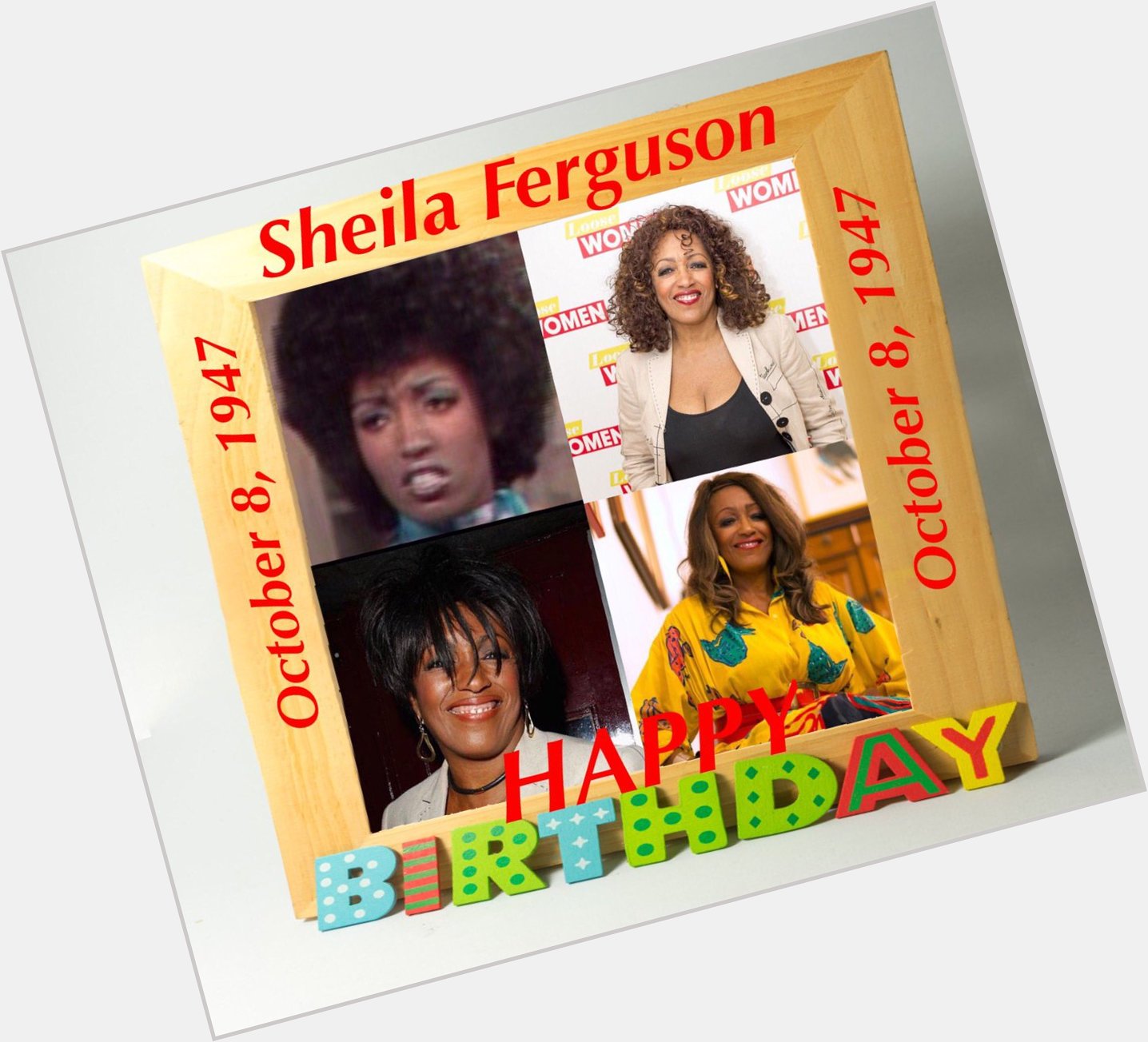 Happy Birthday to Sheila Ferguson   October 8, 1947  We Want The Three Degrees 