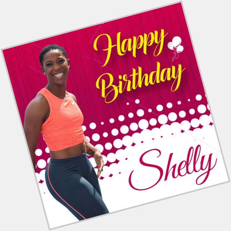 Join us in wishing Shelly-Ann Fraser-Pryce  a HAPPY BIRTHDAY! :) 