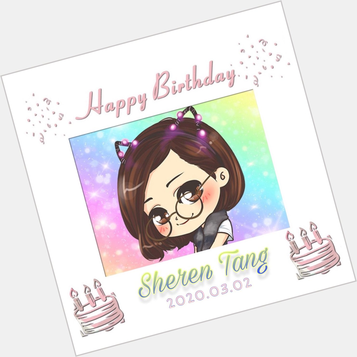 Happy Birthday to Sheren Tang     