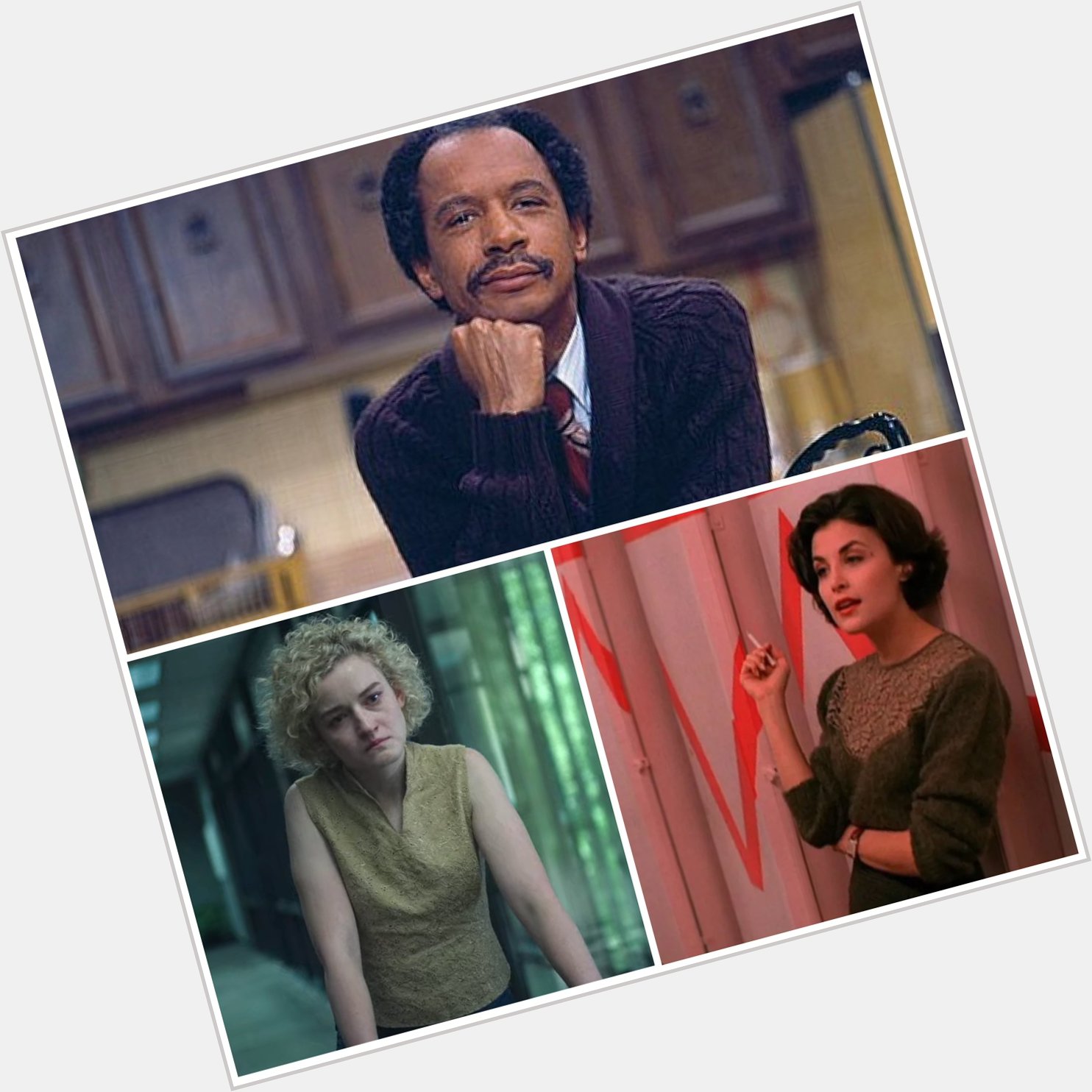 Happy Birthday to 

Julia Garner 
Sherilyn Fenn 
The late great Sherman Hemsley 