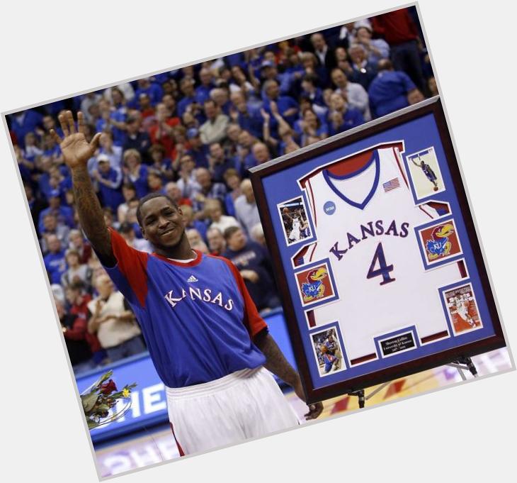   Happy Birthday to one of my top 5 KU players all time Sherron Collins. U the truth homie 