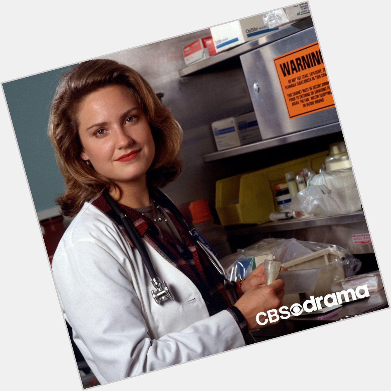 Rooting for the no-nonsense Dr. Susan Lewis - happy birthday to Sherry Stringfield! 