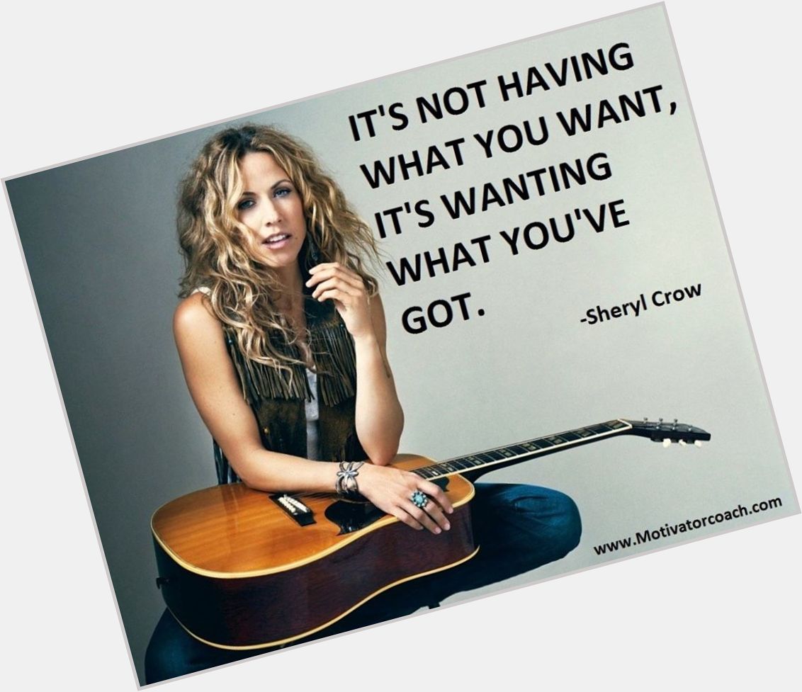 Happy 58th Birthday to Sheryl Crow, who was born on this day in 1962 in Kennett, Missouri. 