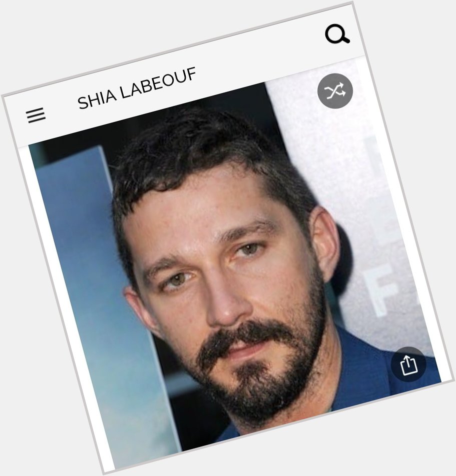 Happy birthday to this great actor.  Happy birthday to Shia LaBeouf 