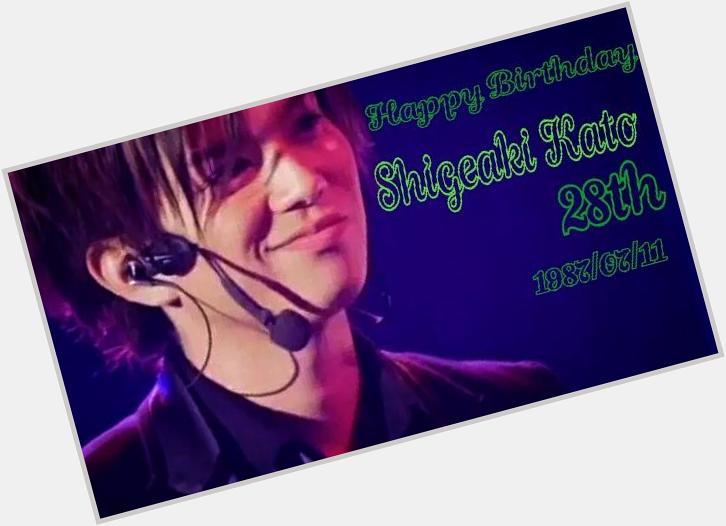 Happy Birthday Shigeaki Kato 