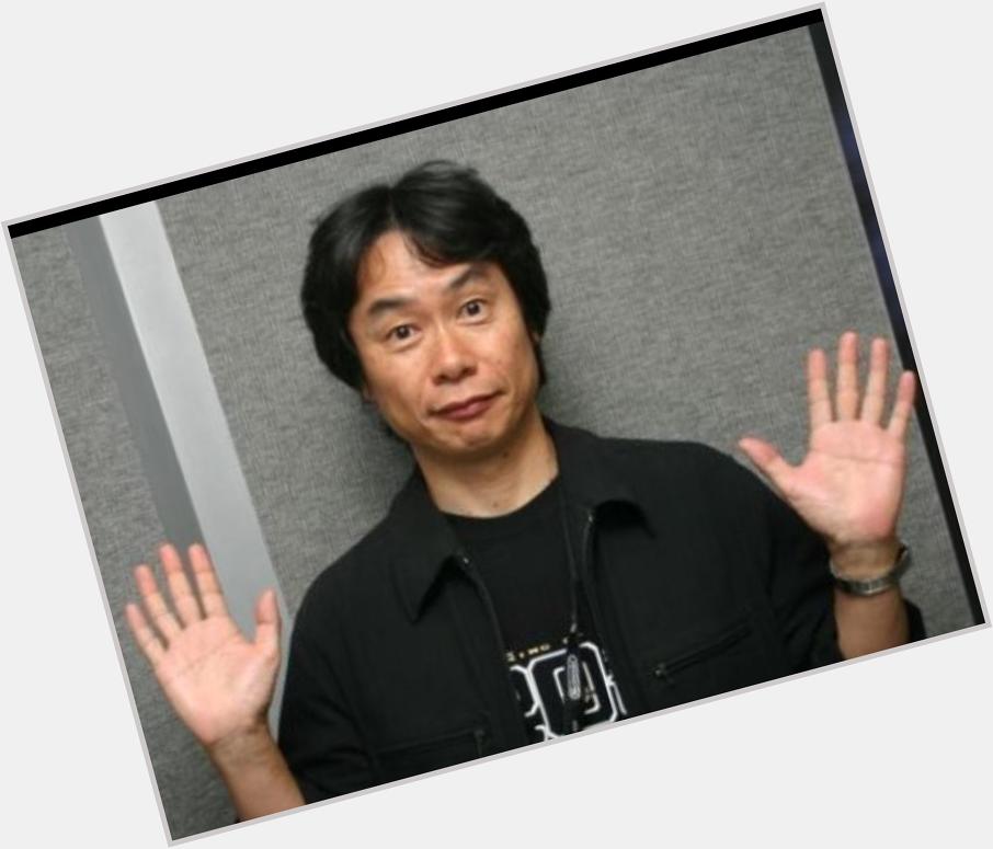 Happy birthday to you,happy birthday to you,happy birthday dear Shigeru Miyamoto...happy birthday to you!    