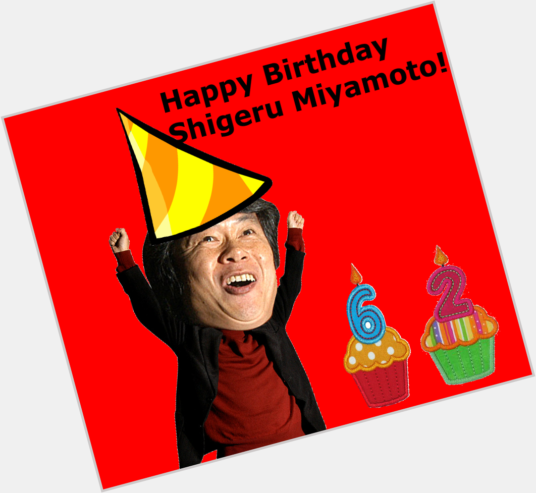 Happy Birthday Shigeru Miyamoto! 