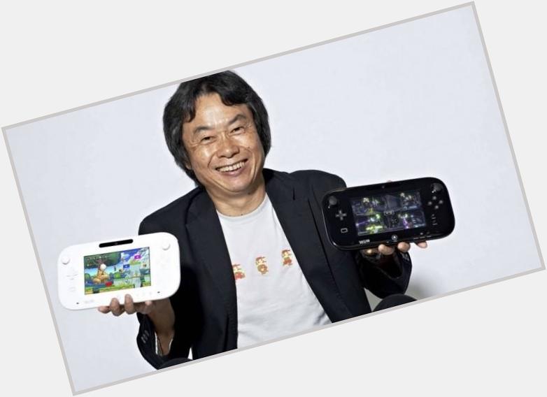 Happy 62nd birthday, Shigeru Miyamoto!  