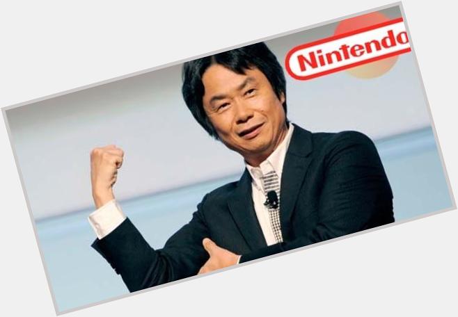 Today is one of my role models birthday! Happy 62 birthday, Shigeru Miyamoto! 