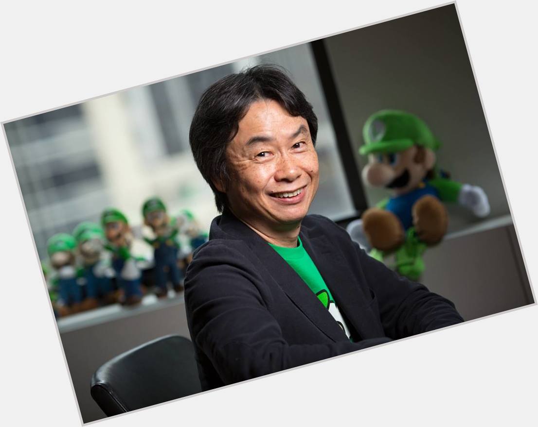 Happy birthday Shigeru Miyamoto! Thanks for all of your wonderful works; gifts to humanity! 