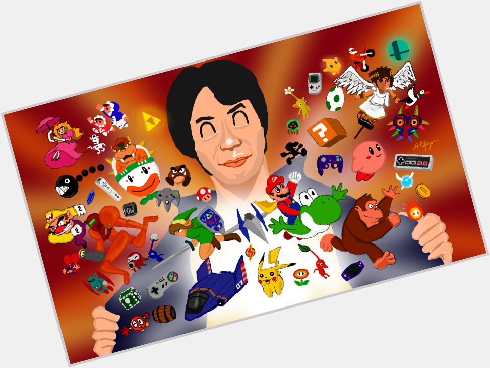 An extremely happy 62nd birthday to my hero Shigeru Miyamoto. Heres to another 62 and beyond!  