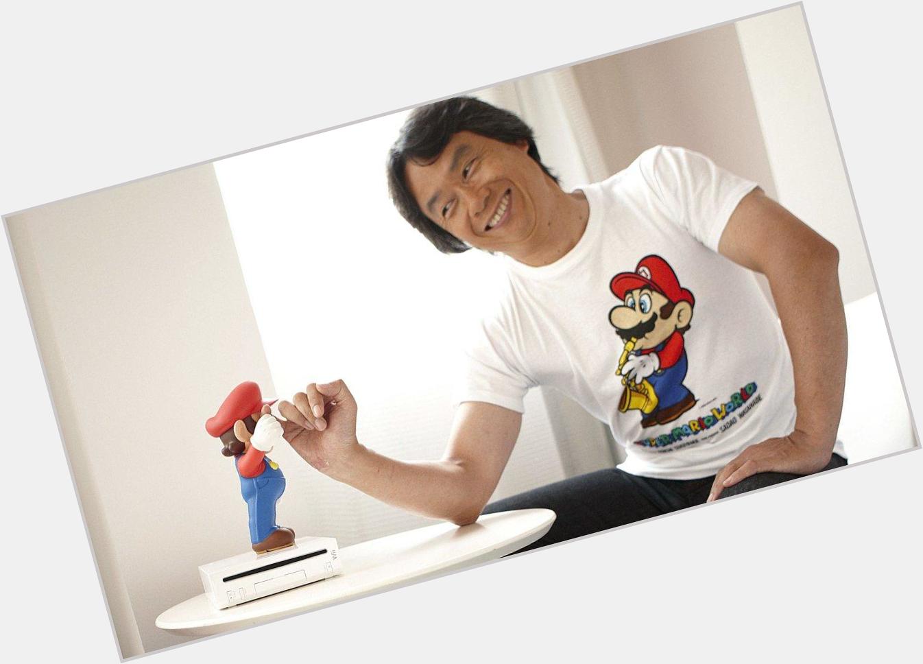 Happy Birthday Shigeru Miyamoto!  