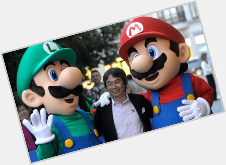 Happy Birthday Shigeru Miyamoto!  