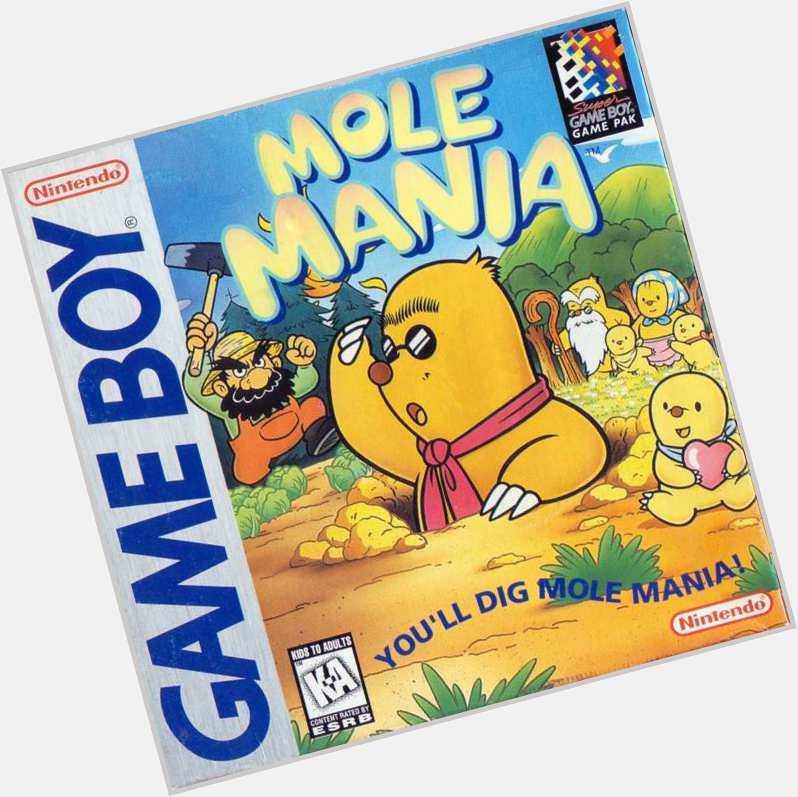 Happy Birthday Shigeru Miyamoto, creator of one of the most popular and famous franchises of all time... Mole Mania 