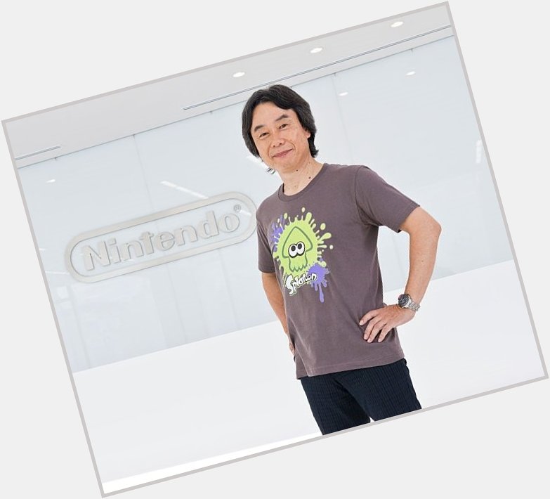 Happy 63rd Birthday to the legendary and incomparable Shigeru Miyamoto! 