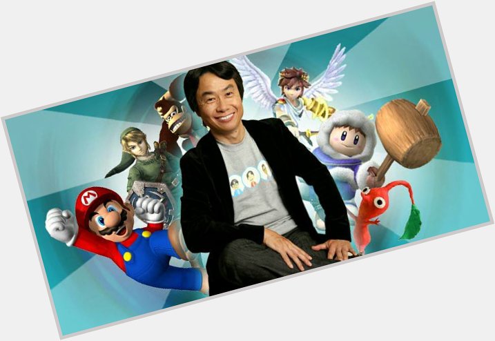Happy Birthday Shigeru Miyamoto! The creator of Mario, Legend of Zelda and other Nintendo classics is born in Japan 