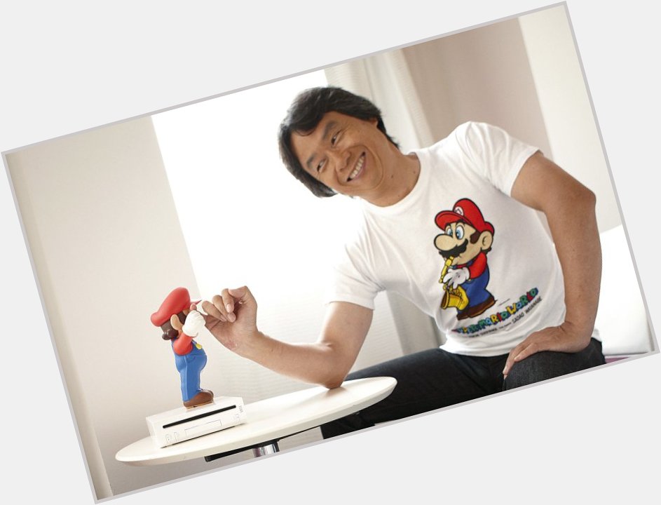 Happy 63rd birthday to Shigeru Miyamoto!   