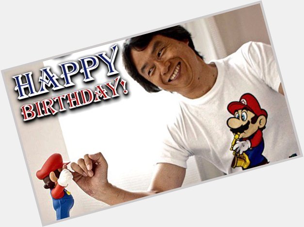 Happy Birthday, Shigeru Miyamoto, the father of Mario, Zelda, and so much more!!!! Best wishes from NintendoFuse!! 