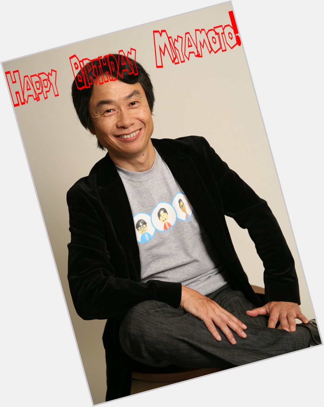 Happy Birthday to Shigeru Miyamoto! 
