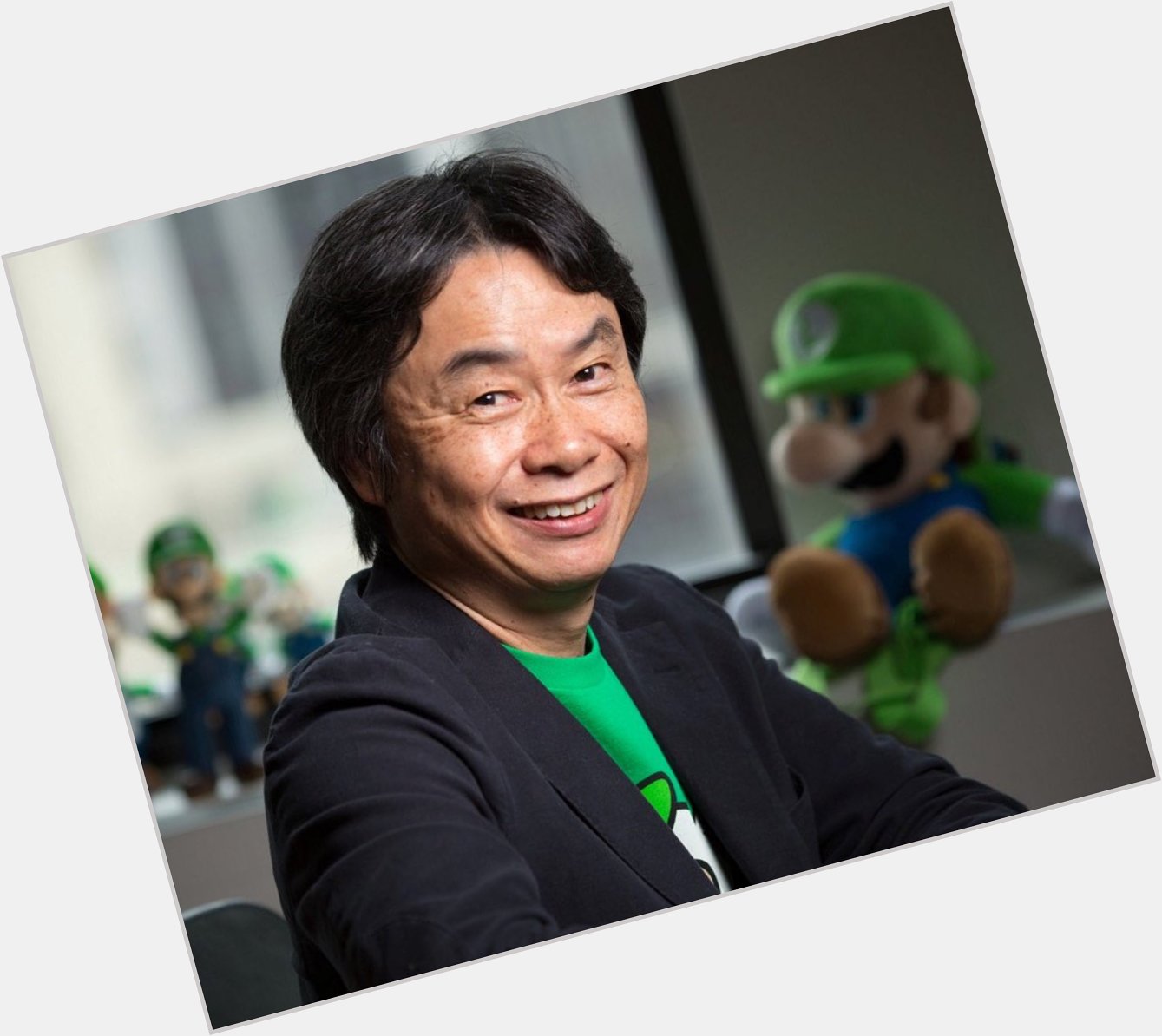 Happy Birthday To Shigeru Miyamoto, born November 16, 1952. 
