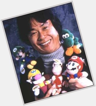 Happy Birthday to this legend and one of my biggest inspirations! Shigeru Miyamoto 