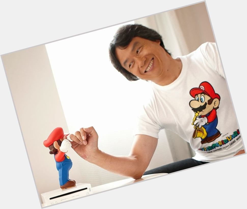 Happy 68th birthday Shigeru Miyamoto! We love you!!! Here\s to 68 more! WAHOO! 