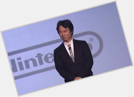 Happy 68th birthday Shigeru Miyamoto! 
