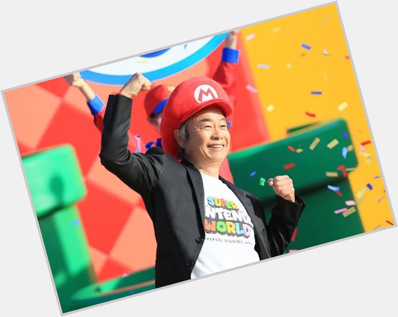 Shigeru Miyamoto turns 70 today! Happy Birthday Miyamoto-san!   