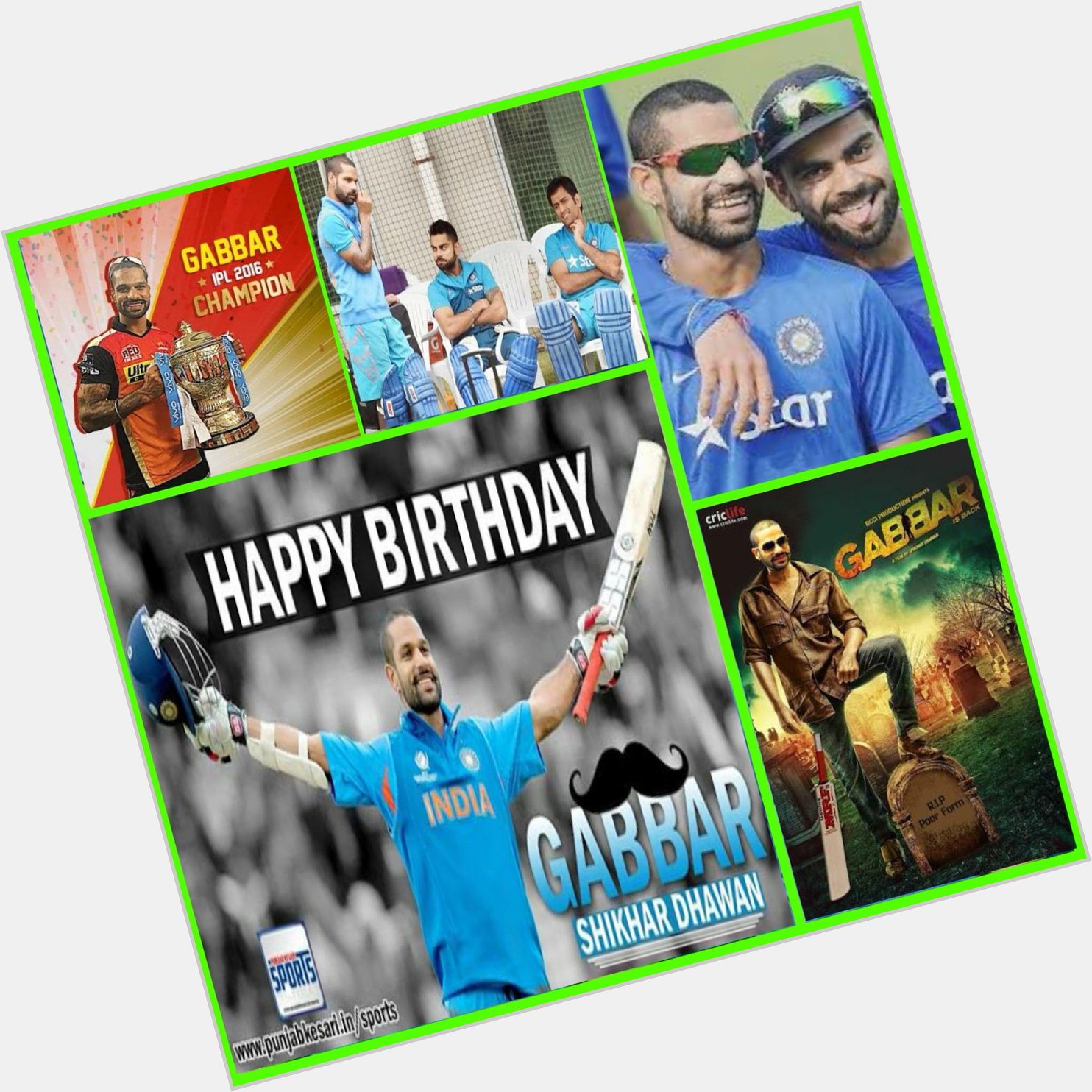  # Happy Birthday Shikhar Dhawan: Team India s Gabbar 