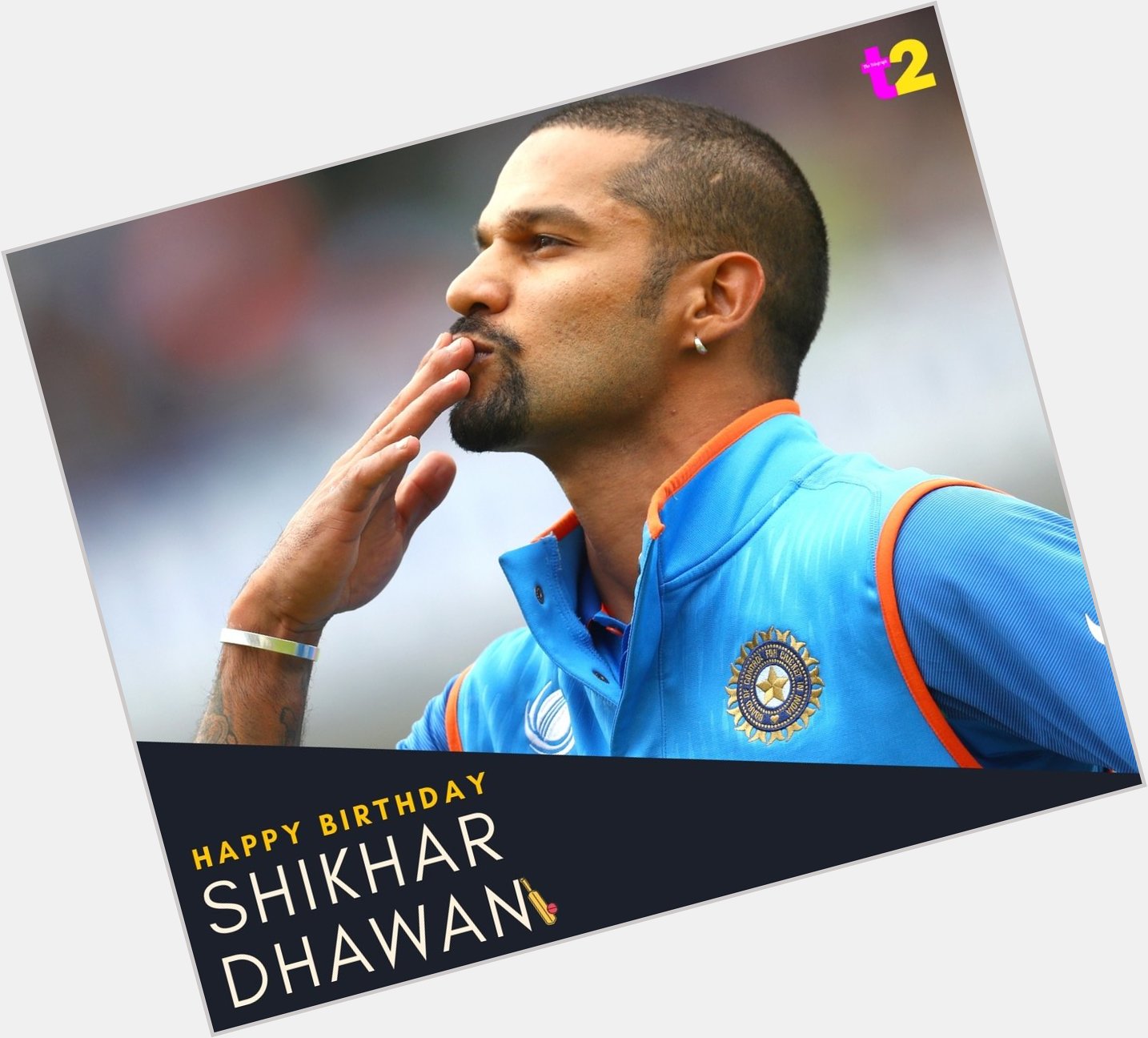 Here s wishing the Gabbar of Indian cricket, Shikhar Dhawan, a very happy birthday! 