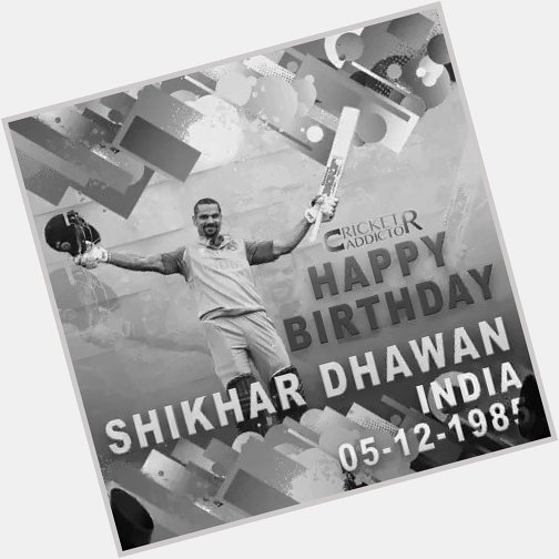 India\s dashing opener batsman Shikhar Dhawan turns 32 today. Let\s wish him a very Happy Birthday. 